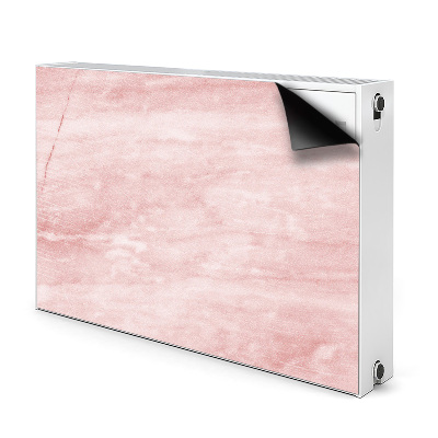 Magnetic radiator mat Pink texture