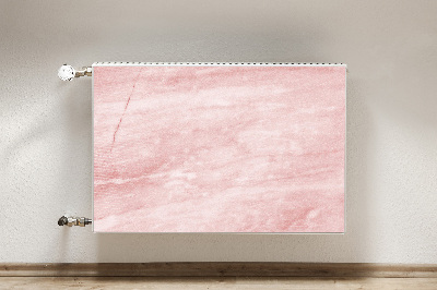 Magnetic radiator mat Pink texture