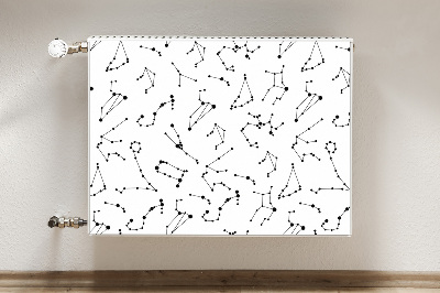 Magnetic radiator mat Constellation