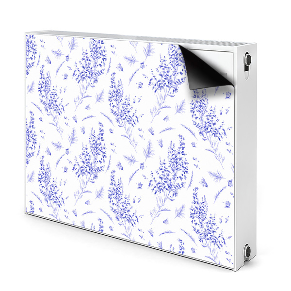 Radiator cover Lavender watercolor