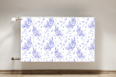 Radiator cover Lavender watercolor