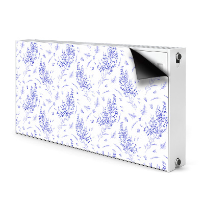 Radiator cover Lavender watercolor