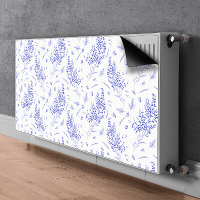 Radiator cover Lavender watercolor