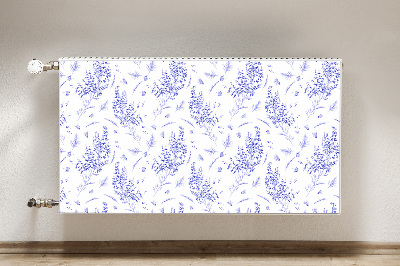 Radiator cover Lavender watercolor