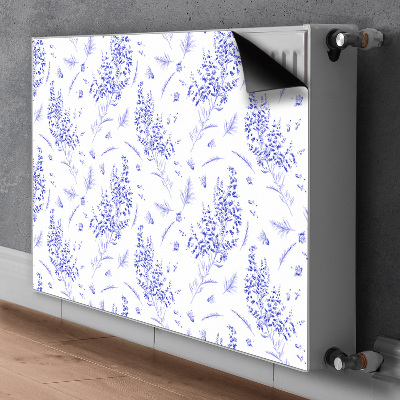 Radiator cover Lavender watercolor