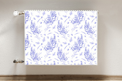 Radiator cover Lavender watercolor