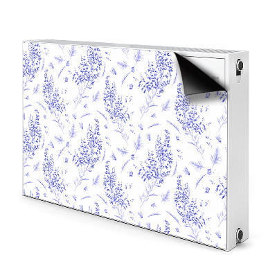 Radiator cover Lavender watercolor