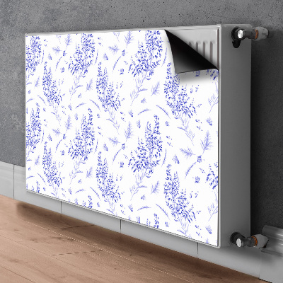 Radiator cover Lavender watercolor