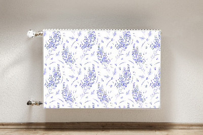 Radiator cover Lavender watercolor