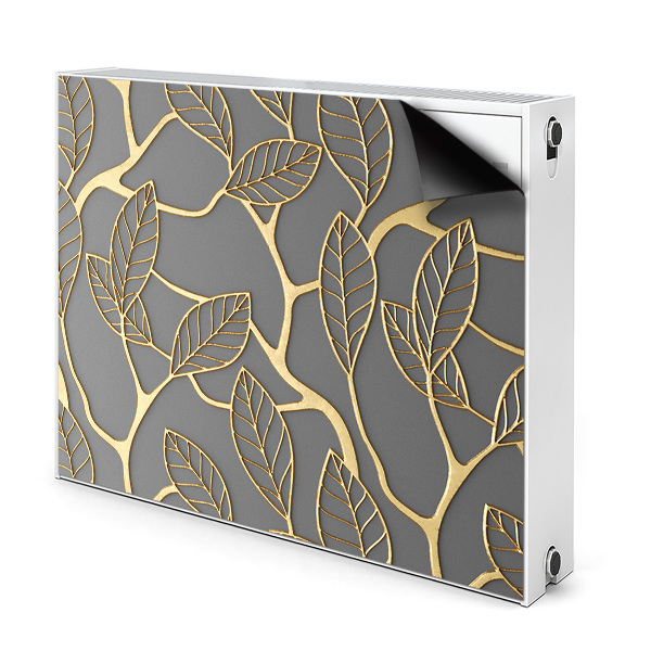 Printed radiator mat Deciduous pattern