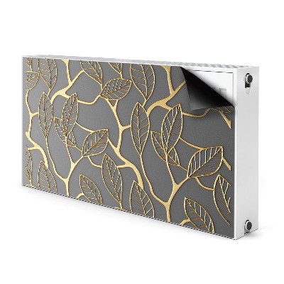 Printed radiator mat Deciduous pattern