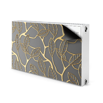 Printed radiator mat Deciduous pattern