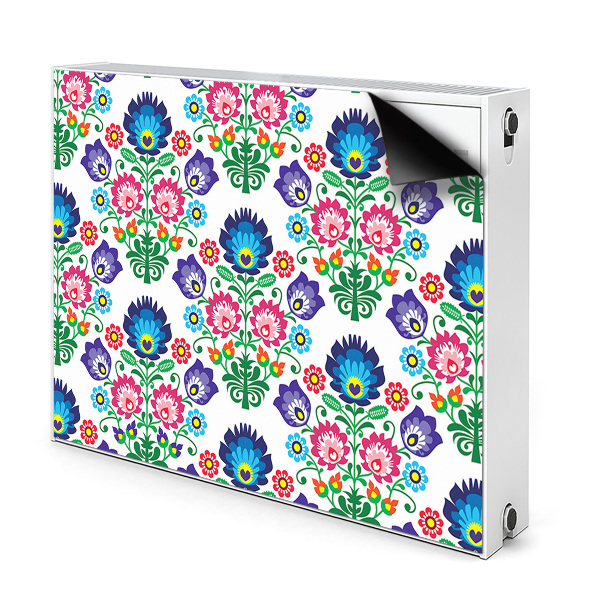 Magnetic radiator mat Folk pattern