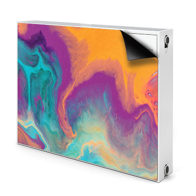 Decorative radiator cover Colorful patterns