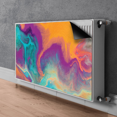 Decorative radiator cover Colorful patterns