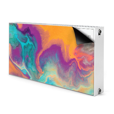 Decorative radiator cover Colorful patterns