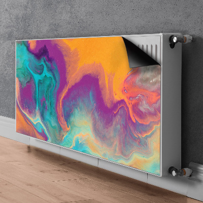 Decorative radiator cover Colorful patterns