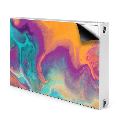 Decorative radiator cover Colorful patterns