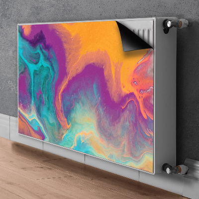 Decorative radiator cover Colorful patterns