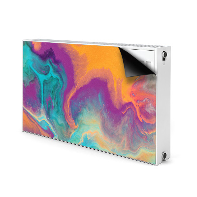 Decorative radiator cover Colorful patterns