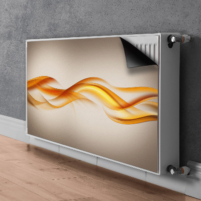 Decorative radiator mat Flame