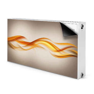 Decorative radiator mat Flame