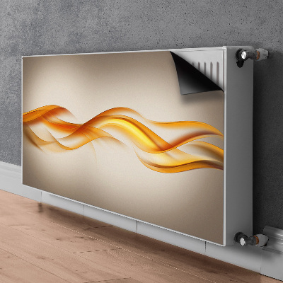 Decorative radiator mat Flame