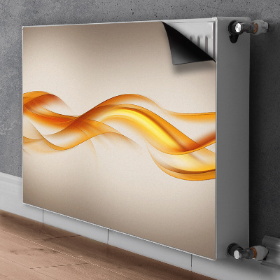 Decorative radiator mat Flame