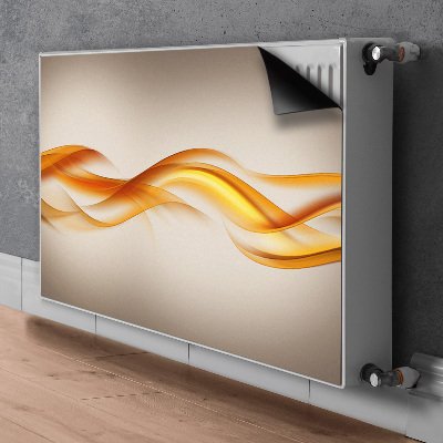 Decorative radiator mat Flame