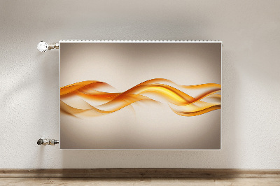 Decorative radiator mat Flame