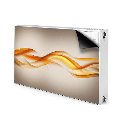 Decorative radiator mat Flame