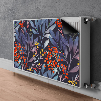 Decorative radiator mat Flowers image