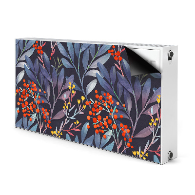 Decorative radiator mat Flowers image