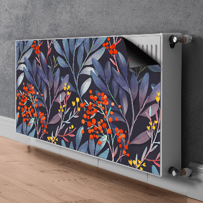 Decorative radiator mat Flowers image