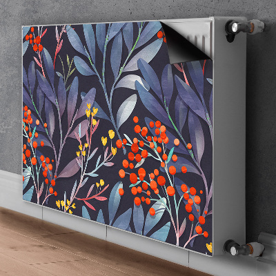 Decorative radiator mat Flowers image