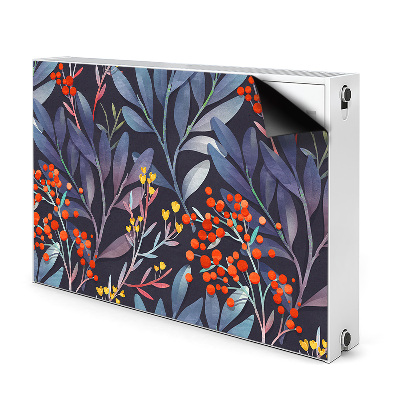 Decorative radiator mat Flowers image