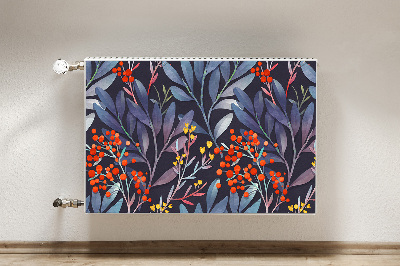 Decorative radiator mat Flowers image