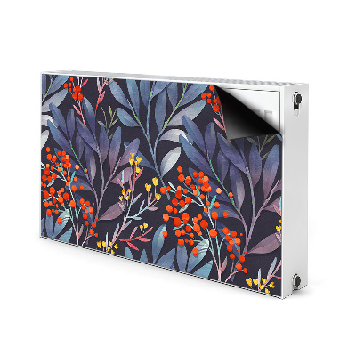 Decorative radiator mat Flowers image