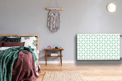 Decorative radiator cover Symmetrical pattern