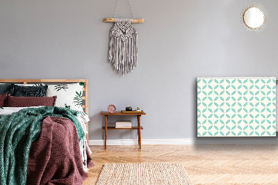 Decorative radiator cover Symmetrical pattern