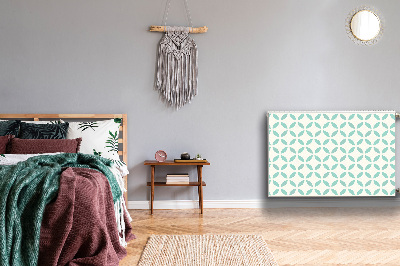 Decorative radiator cover Symmetrical pattern