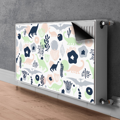 Radiator cover Dinosaurs