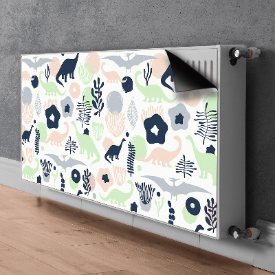 Radiator cover Dinosaurs