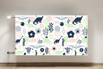 Radiator cover Dinosaurs