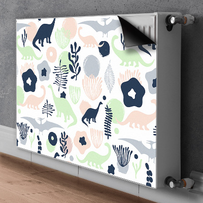 Radiator cover Dinosaurs