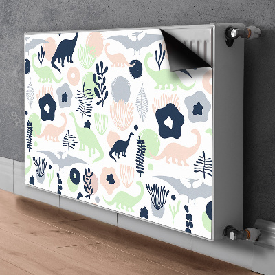 Radiator cover Dinosaurs