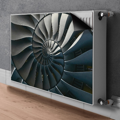 Decorative radiator cover Stairs