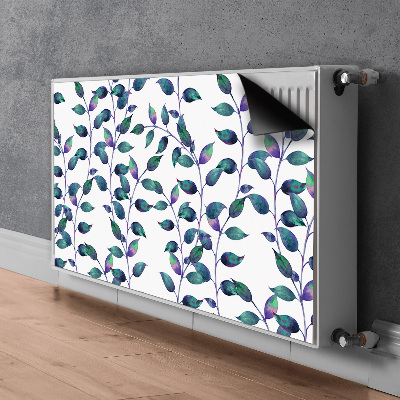 Radiator cover Fairytale leaves