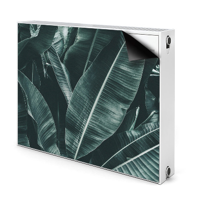 Magnetic radiator mat Exotic leaves