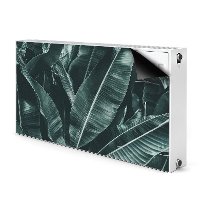 Magnetic radiator mat Exotic leaves